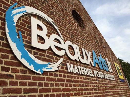 Enseigne lettres déportées